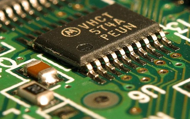 Picture of a generic chip